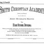 Diploma Wording 2, Font B