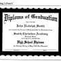 Diploma Wording 3, Font C