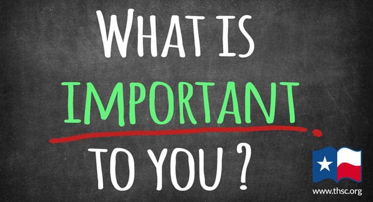 What is Important to You!